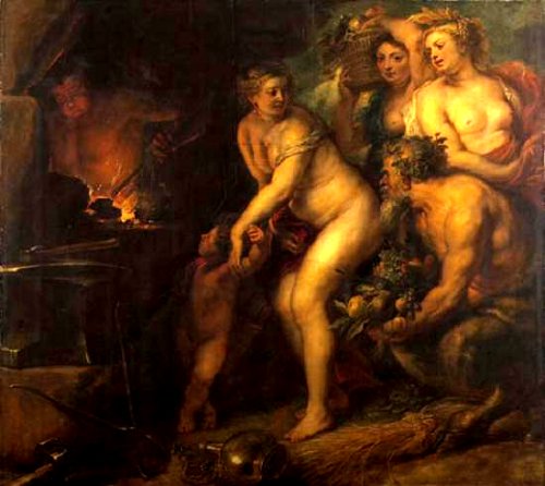 Венера в кузнице Вулкана